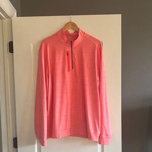 Cutter & Buck Men’s Mock Neck Long Sleeve Quarter Zip